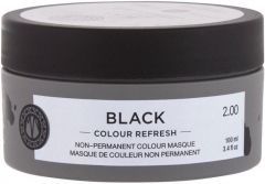 MARIA NILA COLOUR REFRESH 2.00 BLACK NON-PERMANENT COLOUR MASQUE HAARKLEURING POT 100 ML