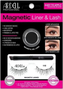 ARDELL MAGNETIC LINER & LASH 110 LASHES NEPWIMPERS SET 1 PAAR
