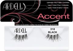 ARDELL ACCENT 318 BLACK LASHES NEPWIMPERS DOOSJE 1 PAAR
