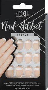 ARDELL NAIL ADDICT CLASSIC FRENCH NEPNAGELS SET 1 STUK