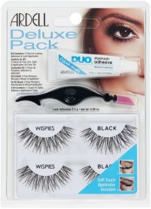 ARDELL DELUXE PACK WISPIES BLACK NEPWIMPERS SET 1 STUK