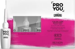 REVLON PROFESSIONAL PROYOU THE KEEPER COLOR CARE BOOSTERS FOR ALL HAIR TYPES OF COLOR-TREATED HAIR SET 10 X 15 ML