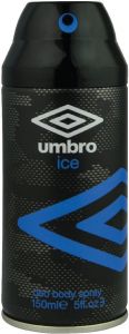 UMBRO ICE DEO BODY SPRAY SPUITBUS 150 ML