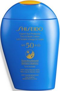 SHISEIDO EXPERT SUN PROTECTOR SPF 50+ FACE & BODY LOTION ZONNEBRAND FLACON 150 ML