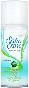 GILLETTE SATIN CARE SENSITIVE SKIN SCHEERGEL SPUITBUS 75 ML