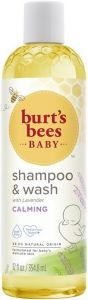 BURT'S BEES BABY CALMING LAVENDER SHAMPOO & WASH FLACON 236 GRAM