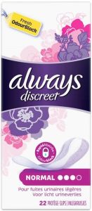 ALWAYS DISCREET LINERS PAK 22 STUKS