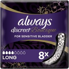ALWAYS DISCREET BOUTIQUE LONG VERBAND PAK 8 STUKS