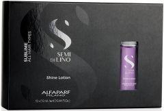 ALFAPARF SEMI DI LINO SUBLIME SHINE LOTION SET 12 X 13 ML