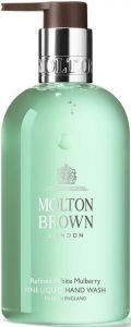 MOLTON BROWN REFINED WHITE MULBERRY FINE LIQUID HAND WASH HANDZEEP POMP 300 ML