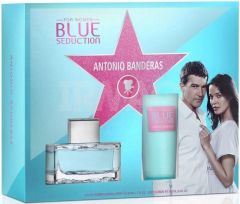 ANTONIO BANDERAS BLUE SEDUCTION FOR WOMEN GESCHENKSET 1 STUK