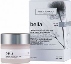 BELLA AURORA BELLA NIGHT-TIME ACTION TREATMENT REPAIRS & ANTI-DARK SPOTS POT 50 ML