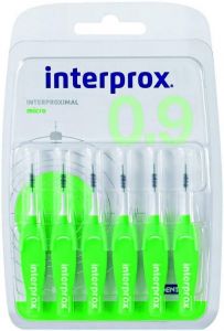 INTERPROX INTERPROXIMAL MICRO 2.4 MM TANDENRAGERS PAK 6 STUKS