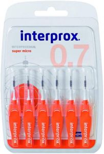 INTERPROX INTERPROXIMAL SUPER MICRO 2 MM TANDENRAGERS PAK 6 STUKS
