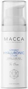 MACCA SUPREMACY HYALURONIC NORMAL TO DRY SKIN GEZICHTSCREME POMP 50 ML
