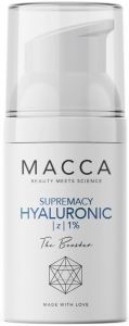 MACCA SUPREMACY HYALURONIC THE BOOSTER GEZICHTSCREME POMP 30 ML