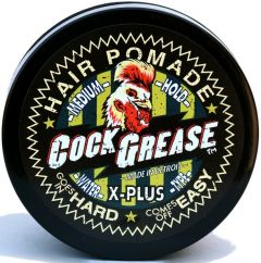 COCK GREASE MEDIUM HOLD X-PLUS WATER TYPE HAIR POMADE POT 110 GRAM