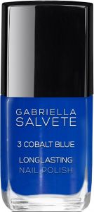 GABRIELLA SALVETE LONGLASTING 3 COBALT BLUE NAIL POLISH NAGELLAK POTJE 11 ML