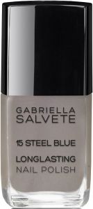 GABRIELLA SALVETE LONGLASTING 15 STEEL BLUE NAIL POLISH NAGELLAK POTJE 11 ML