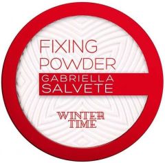 GABRIELLA SALVETE WINTER TIME TRANSPARENT FIXING POWDER POEDER DOOSJE 9 GRAM