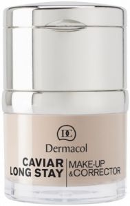 DERMACOL CAVIAR LONG STAY MAKE-UP & CORRECTOR 03 NUDE FOUNDATION POTJE 30 ML