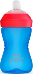 PHILIPS AVENT 9 MAANDEN+ BLAUWE LEKVRIJE TUITBEKER 300 ML 1 STUK