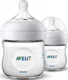 PHILIPS AVENT NATURAL 0 MAAND+ BABYFLES 125 ML 2 STUKS