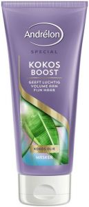 ANDRELON KOKOS BOOST MASKER HAARMASKER TUBE 180 ML