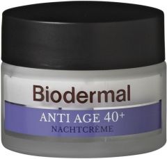 BIODERMAL ANTI AGE 40+ NACHTCRÈME POT 50 ML
