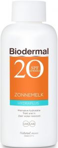 BIODERMAL HYDRAPLUS SPF 20 ZONNEMELK ZONNEBRAND FLACON 200 ML