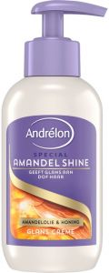ANDRELON AMANDEL SHINE GLANS HAARCREME POMP 200 ML