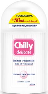 CHILLY DELICATE INTIEME WASEMULSIE FLACON 300 ML