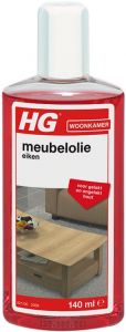 HG MEUBEL VERZORGENDE MEUBELOLIE VOOR EIKEN, MAHONIE EN KERSEN FLACON 140 ML