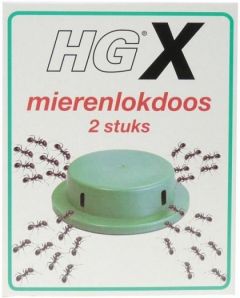 HG X MIERENLOKDOOS DOOSJE 2 STUKS