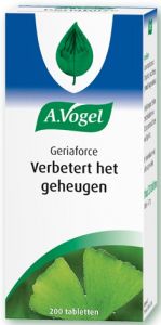 A. VOGEL GERIAFORCE VERBETERT HET GEHEUGEN TABLETTEN POT 200 STUKS