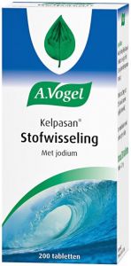 A. VOGEL KELPASAN STOFWISSELING MET JODIUM TABLETTEN POT 200 STUKS