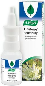 A. VOGEL CINUFORCE STOOMDRUPPELS + MENTHOL ADEM VRIJ FLACON 20 ML