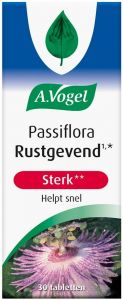 A. VOGEL PASSIFLORA RUSTGEVEND STERK TABLETTEN POT 30 STUKS