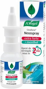 A. VOGEL CINUFORCE NEUSSPRAY EXTRA FORTE + MENTHOL SPRAY 20 ML