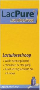 LACPURE LACTULOSESIROOP FLACON 200 ML