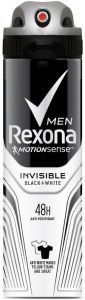 REXONA MEN INVISIBLE BLACK + WHITE DEO SPRAY SPUITBUS 150 ML
