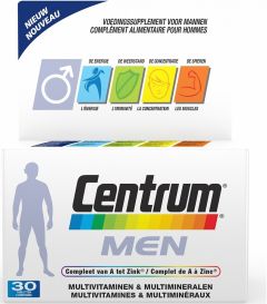 CENTRUM MEN ADVANCED TABLETTEN DOOSJE 30 STUKS