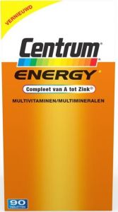 CENTRUM ENERGY ADVANCED TABLETTEN DOOSJE 90 STUKS