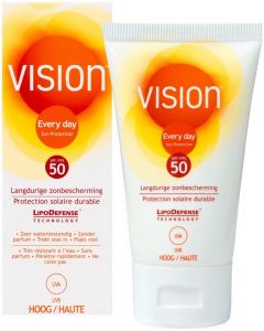 VISION EVERY DAY SUN PROTECTION SPF 50 ZONNEBRAND TUBE 50 ML