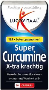 LUCOVITAAL SUPER CURCUMINE X-TRA KRACHTIG CAPSULES POT 30 STUKS