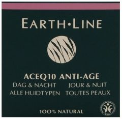 EARTH LINE ACEQ10 ANTI-AGE DAG & NACHT GEZICHTCRÈME POT 50 ML