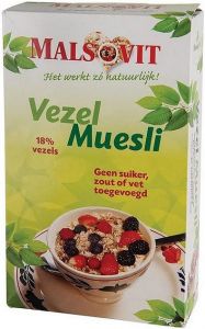 BOUNTIFUL MALSOVIT VEZEL MUESLI PAK 500 GRAM