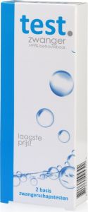 TEST-POINT ZWANGERSCHAPSTEST CASSETTES DOOSJE 2 STUKS