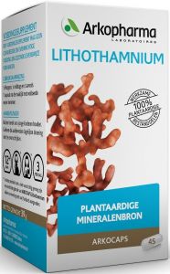 ARKOPHARMA ARKOCAPS LITHOTHAMNIUM PLANTAARDIGE MINERALENBRON CAPSULES POT 45 STUKS
