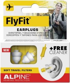 ALPINE FLYFIT EARPLUGS OORDOPJES DOOSJE 2 STUKS